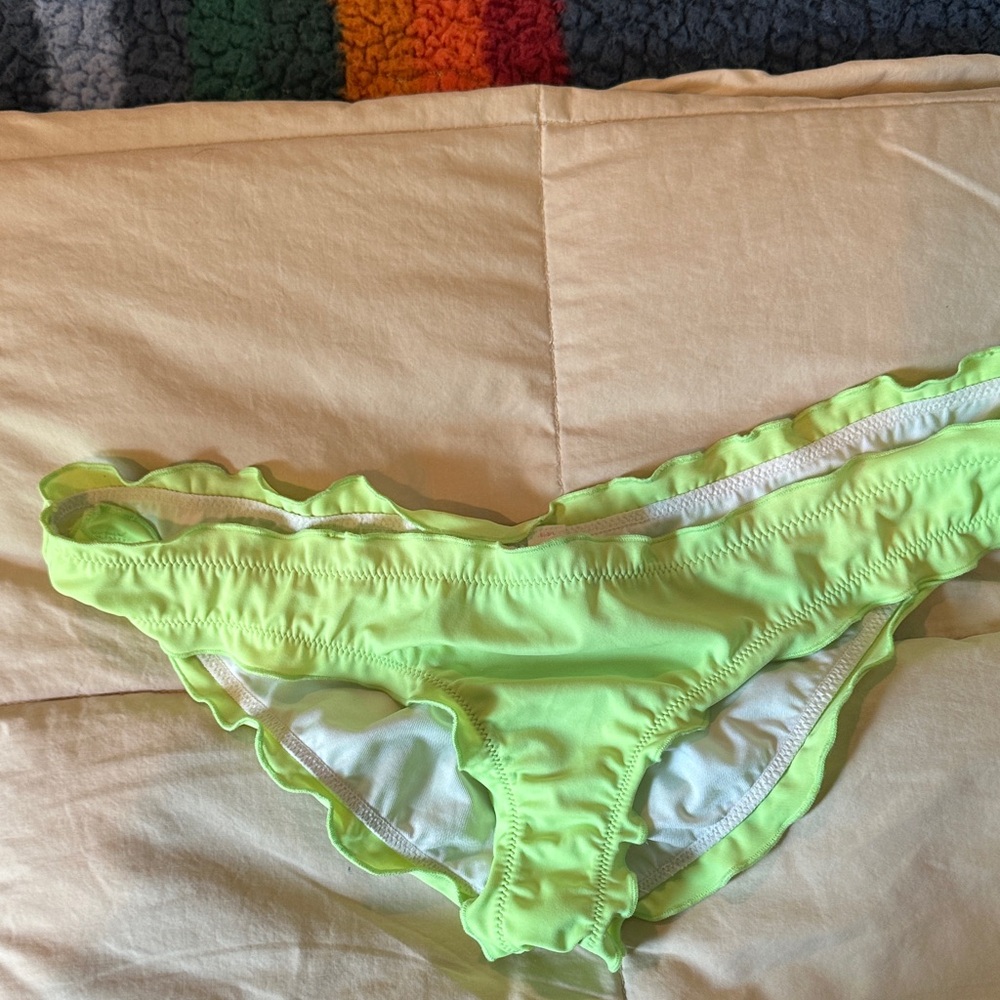 Victoria's Secret Lime Green Bikini Bottom